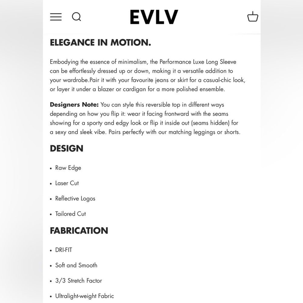 Performance Luxe Reversible Crop Top - image 2